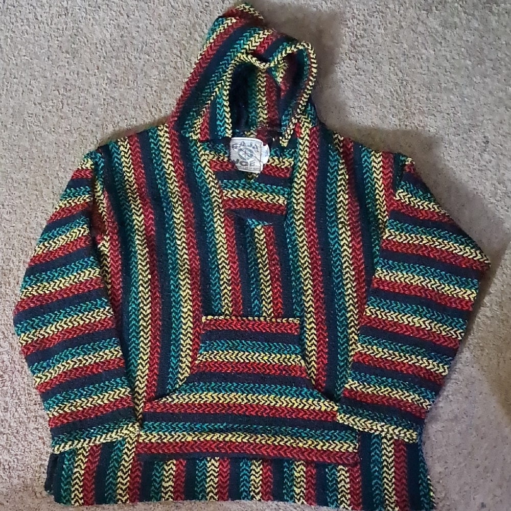 Baja Joe Hooded Woven Pullover